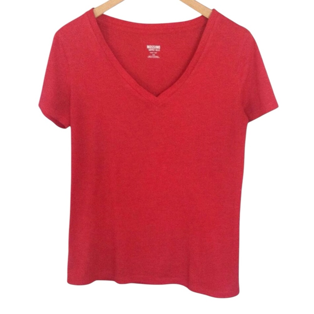 MOSSIMO | CASUAL ROUND V-CUT SHORT SLEEVE T-SHIRT